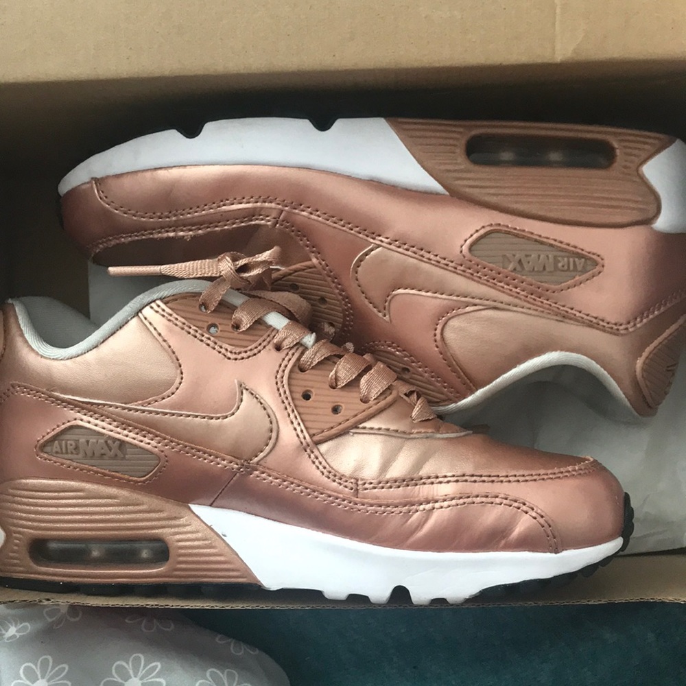 Air max 90 rose gold/ red bronze 5.5y euro 38